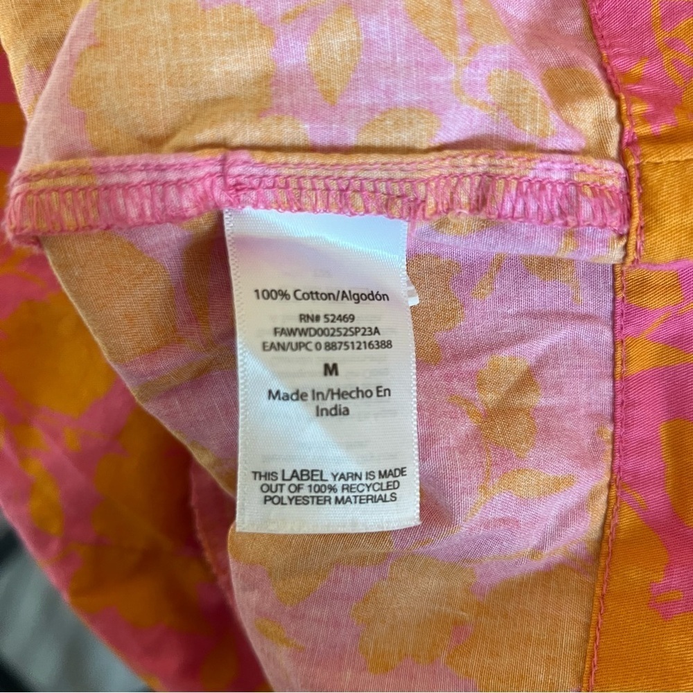Floral Pink and Yellow Dress - Picture 7 of 9